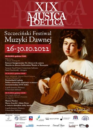 XIX Szczeciński Festiwal Muzyki Dawnej 2022 Musica Poetica